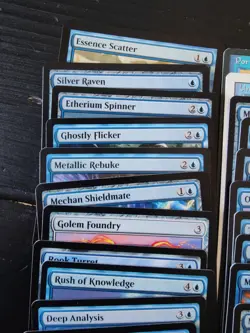 MTG - Pauper EDH/Commander Deck – Ethersworn Sphinx - U/W Artifact Cascade - Image 3