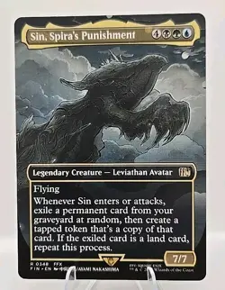 Sin, Spira's Punishment (Borderless) MTG Final Fantasy Regular - Image 1