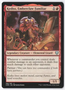 Kediss, Emberclaw Familiar Normal U Commander Legends 188 NM - Image 1