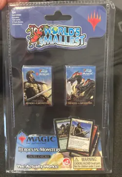 Magic the Gathering - Heroes vs Monsters Worlds Smallest Duel Decks (NIB) - Image 1