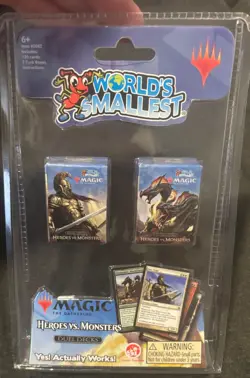 Magic the Gathering - Heroes vs Monsters Worlds Smallest Duel Decks (NIB) - Image 2