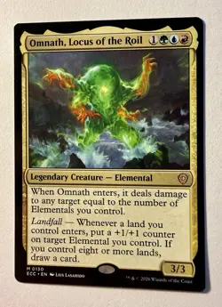 MTG Normal Omnath, Locus of the Roil M Commander: Lorwyn Eclipsed 130 NM - Image 1