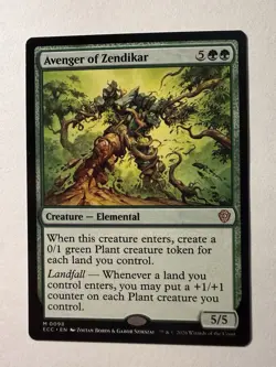 Avenger of Zendikar 98 NM Lorwyn Eclipsed Commander MTG - Image 1