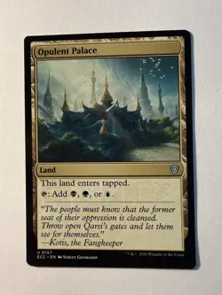 Opulent Palace 157 Near Mint ECC Commander: Lorwyn Eclipsed MTG Magic - Image 1