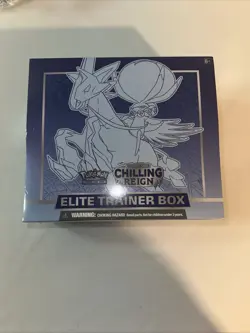 Pokemon TCG: Sword & Shield Chilling Reign Elite Trainer Box - ETB - Ice Calyrex - Image 1
