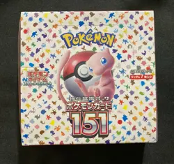 Pokemon sv2a 151 Japanese Booster Box Factory New Sealed - Image 1