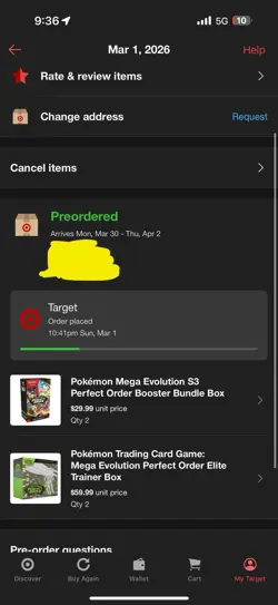 Pokemon Mega Evolution Perfect Order Booster Bundle EN - SEALED PRE ORDER - Image 3