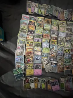 +250 holo Pokemon TCG Mixed Card Lot Zekrom Dragonite Sleeves English/ Jap - Image 2
