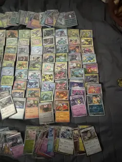 +250 holo Pokemon TCG Mixed Card Lot Zekrom Dragonite Sleeves English/ Jap - Image 3