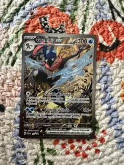 Greninja ex SVP132 Pokemon Scarlet & Violet Black Star Promo Pokemon TCG NM - Image 1