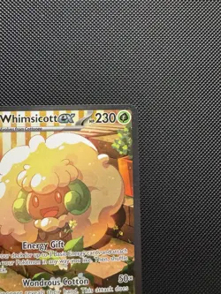 Pokemon TCG Whimsicott ex 165/086 SV: White Flare Illustration Rare Near Mint - Image 5