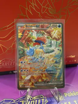 Pokemon Keldeo EX 167/086 White Flare Special Illustration - Image 4