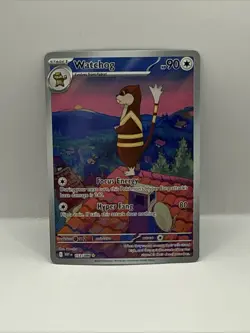 Pokemon TCG Watchdog 153/086 Illustration Rare SV White Flare - Image 1