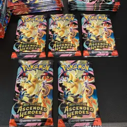 Pokemon TCG Ascended Heroes (x5) Booster Pack Lot SEALED IN HAND! SAME DAY SHIP - Image 1