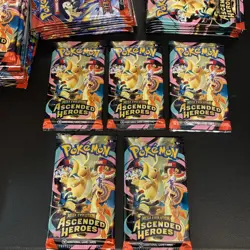 Pokemon TCG Ascended Heroes (x5) Booster Pack Lot SEALED IN HAND! SAME DAY SHIP - Image 2