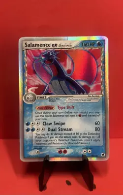 Pokemon 2006 - Salamence ex (Delta Species) 98/101 Dragon Frontiers Holo - Image 1