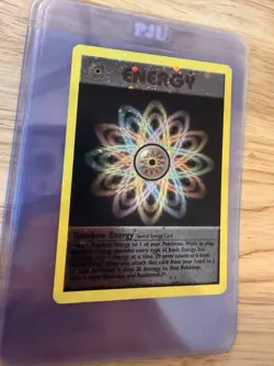 Rainbow Energy - Holo - WOTC League Promo - Pokemon TCG - 2002 - Image 2