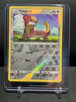 Yungoos 109/149 Reverse Holo Pokemon 2017 Sun & Moon LP - Image 1