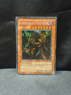 Yugioh! Invader of Darkness IOC-111 Secret Rare Unlimited LP - Image 1