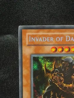 Yugioh! Invader of Darkness IOC-111 Secret Rare Unlimited LP - Image 2