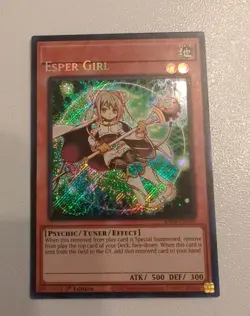 Yugioh! [MISPRINT] Esper Girl - RA04-EN006 - Secret Rare - MINT - Image 1