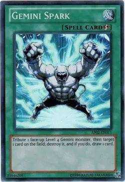 *** GEMINI SPARK *** SUPER RARE AP02-EN011 MINT/NM YUGIOH! - Image 1