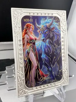 One Piece CCG NAMI Serialized Metal Card From Fuyao numbered # 08/43 - Image 4