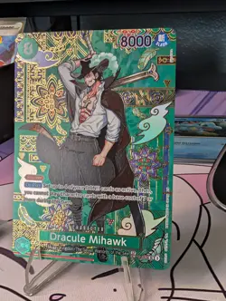 Dracule Mihawk - OP12-030 (SP) - The Azure Sea's Seven (OP14) - English - Image 2