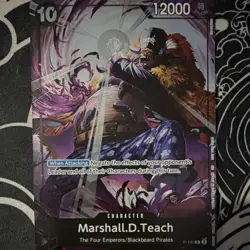 Event Pack Vol. 8 Marshall.D.Teach (Promotion Card) P-100 One Piece CCG - Image 1