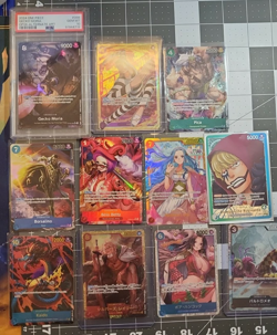 ONE PIECE Gecko Moria (086) (Alternate Art) graded PSA10 + Extras - Image 1