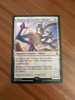 Ulamog, the Ceaseless Hunger -Battle for Zendikar - Mythic-NM/LP- Magic MTG Card - Image 1