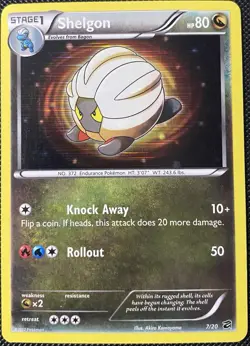 Shelgon 7/20 Dragon Vault Holo - Pokemon Card - Image 1