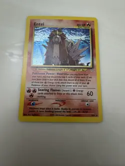 Pokemon Entei Neo Revelation 06/64 Holo Rare 80 HP Unlimited Card - Image 1