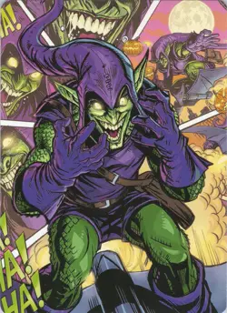 MTG Normal Green Goblin Art Card (/54) S Art Series: Marvel's Spider-Man 49 NM - Image 1