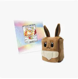 Pokemon Prismatic Evolutions Super-Premium Collection Box Eevee Plush, Cards - Image 2