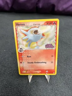 Horsea δ 66/110 EX Holon Phantoms Reverse Holo Stamped Pokemon Card - Image 1