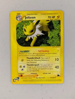 Jolteon - 13/144 - Pokemon Skyridge Non-Holo Card NM - Image 1