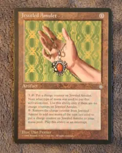 MTG Ice Age - Jeweled Amulet - LP - nice looking vintage card - Image 1