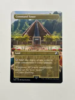 Command Tower (Borderless) Universes Beyond: Jurassic World Magic Card - Image 1