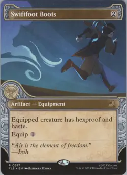 MTG (Regular) Swiftfoot Boots (Showcase) P Avatar: The Last Airbender: Eternal-L - Image 1