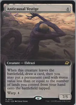 MTG (Regular) Anticausal Vestige (Extended Art) R Edge of Eternities 317 NM - Image 1