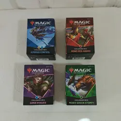 MTG Set of 4 Magic The Gathering Challenger Decks 2021 NEW Sealed - Image 1