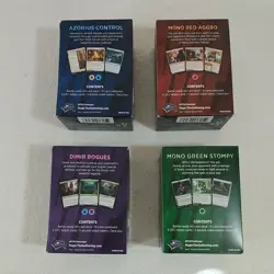 MTG Set of 4 Magic The Gathering Challenger Decks 2021 NEW Sealed - Image 4