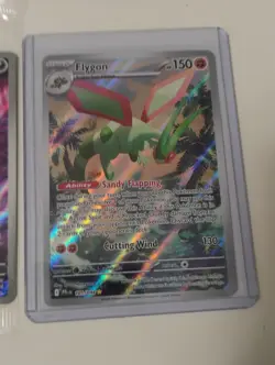 Pokemon Flygon/Yamper Illustration Rares-Sealed Promo-VMAX-Full Art Holo Cards - Image 2