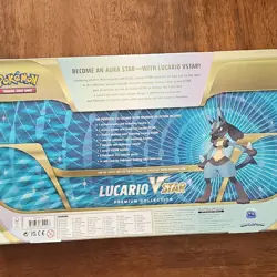Pokemon TCG Lucario VSTAR Premium Collection Box Factory Sealed - Image 2