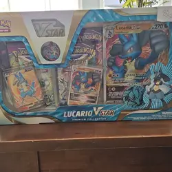 Pokemon TCG Lucario VSTAR Premium Collection Box Factory Sealed - Image 3