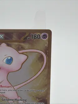 Mew 151 Gold Metal Played Card Good Condition From 151 Ultra Premium Collection - Image 3
