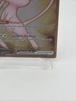 Mew 151 Gold Metal Played Card Good Condition From 151 Ultra Premium Collection - Image 4