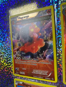 Pokemon TCG Primal Clash Reverse Holo: 24/160 & 23/160 Magcargo; 22/160 Slugma - Image 4