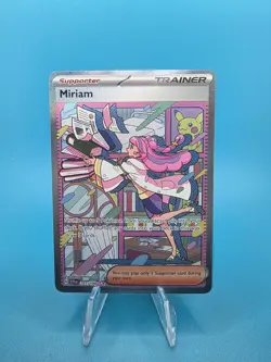Miriam 251/198 Pokemon TCG S&V Base Set Special Illustration Rare Holo NM - Image 1
